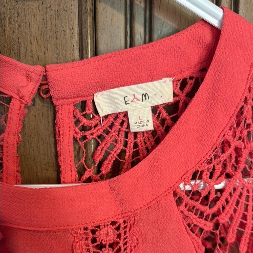 Women's Top - Coral - Picture 2 of 5